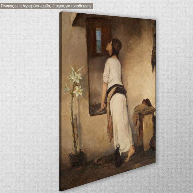 Canvas print Waiting Litras, side