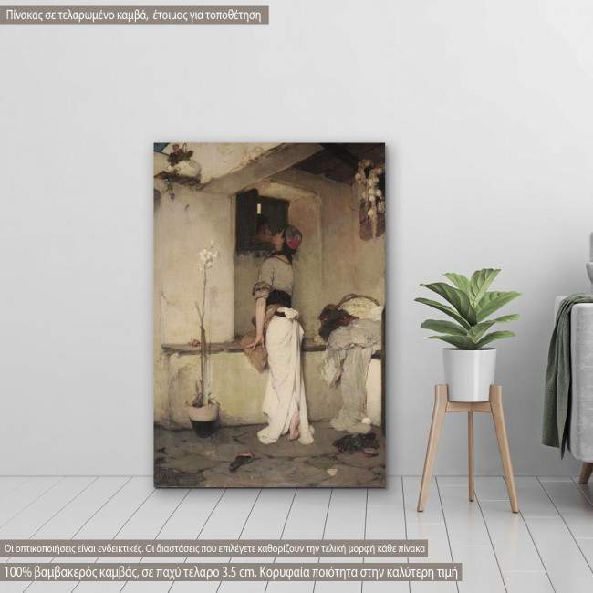 Canvas print The kiss Litras