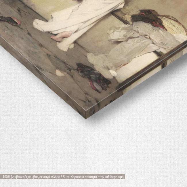 Πίνακας ζωγραφικής, Το φίλημα, Λύτρας Νικηφόρος, γωνία