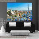Canvas print View from park Guell, Barcelona