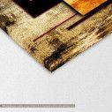 Canvas print Abstract oil painting illustration II, detail