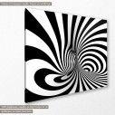 Canvas print Abstract spiral, side