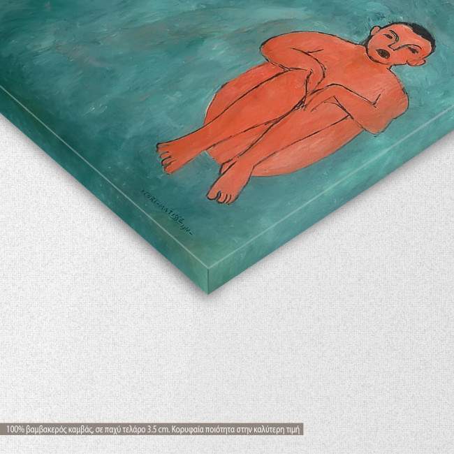 Πίνακας ζωγραφικής, Music, Matisse H, αντίγραφο σε καμβά, λεπτομέρεια