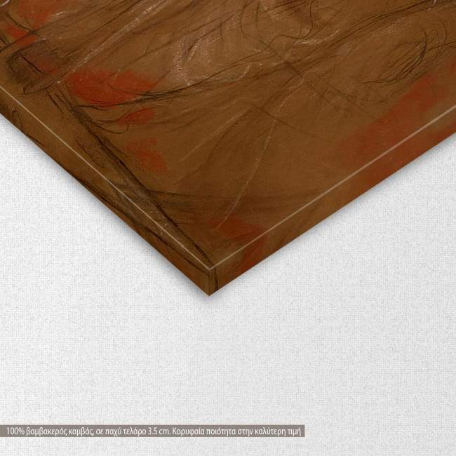 Canvas print The dance of the Muses, Gizis, two panels, detail