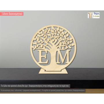 Wooden decorative figure Tree of life