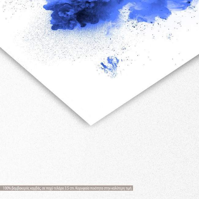 Canvas print Color  explosion multicolor, detail