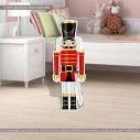 Wooden figure printed nutcracker