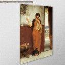 Canvas print A stitch in time by J. W. Godward, side