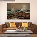Canvas print Eastern point  by W. Homer