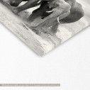 Canvas print Elephants, detail