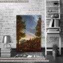 Canvas print Danube landscape near Regensburg by A.  Altdorfer