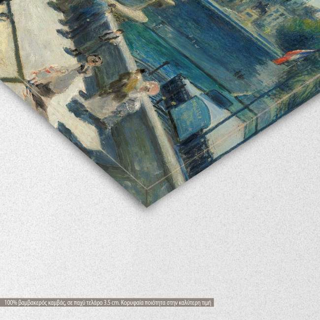 Canvas print Pont Neuf, Paris,  Renoir A., detail