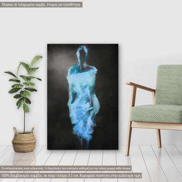 Canvas print Woman figure