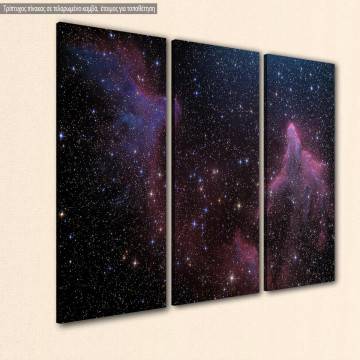 Canvas print Milky way,  3 panels 2
