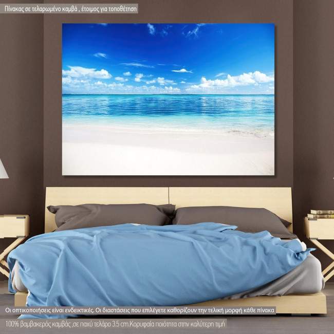 Canvas print To the sea
