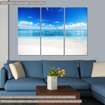 Canvas print To the sea,3 panels 2