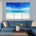 Canvas print To the sea,  3 panels