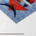 Canvas print Soft hard reart (original by W. Kandinsky), detail