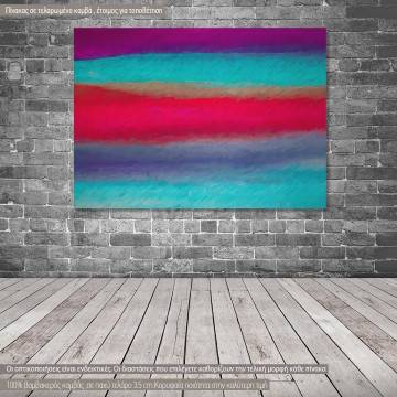 Canvas print Hand painted gradient