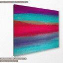Canvas print Hand painted gradient, side