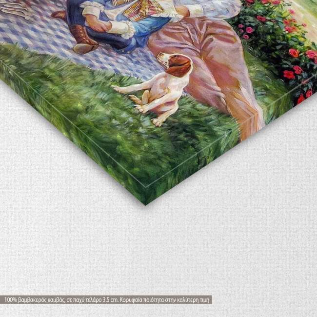 Πίνακας ζωγραφικής, A day remembered, αντίγραφο σε καμβά, λεπτομέρεια