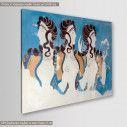 Canvas print Blue ladies, Knossos, side
