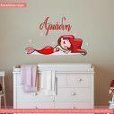 Kids wall stickers Mermaid, design I