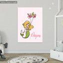 Kids canvas print Mermaid, design V