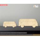Wooden   decorative figure Bus  vintage