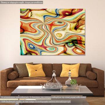 Canvas print abstract, Abstract twist
