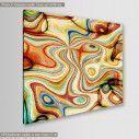 Canvas print abstract, Abstract twist, side