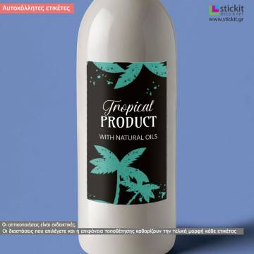 Tropical Stickers labels 