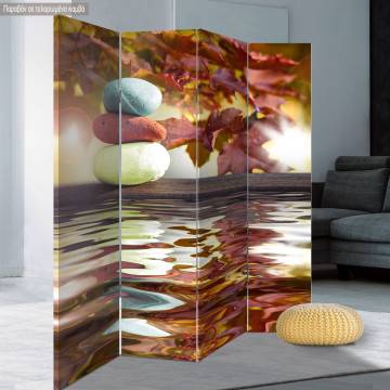 Room divider Rain drops