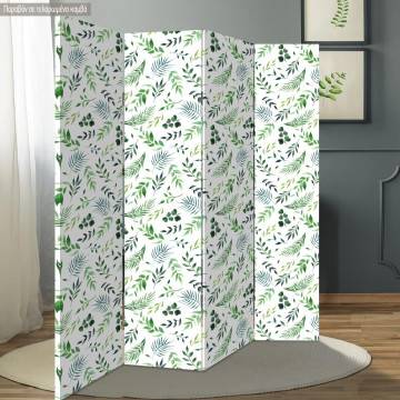 Room divider Green leaves