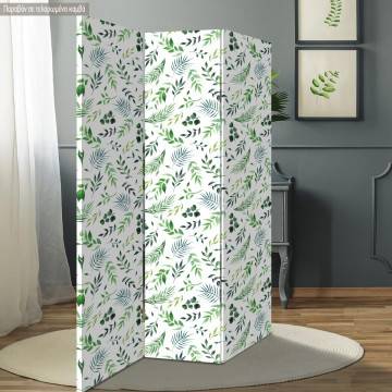 Room divider Green leaves 2