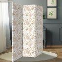 Room divider Light floral pattern