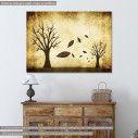 Canvas print Falling leaves
