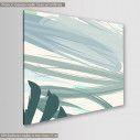 Canvas print Tropical pastel II, side