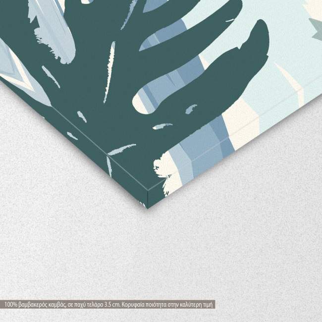 Canvas print Tropical pastel III, detail