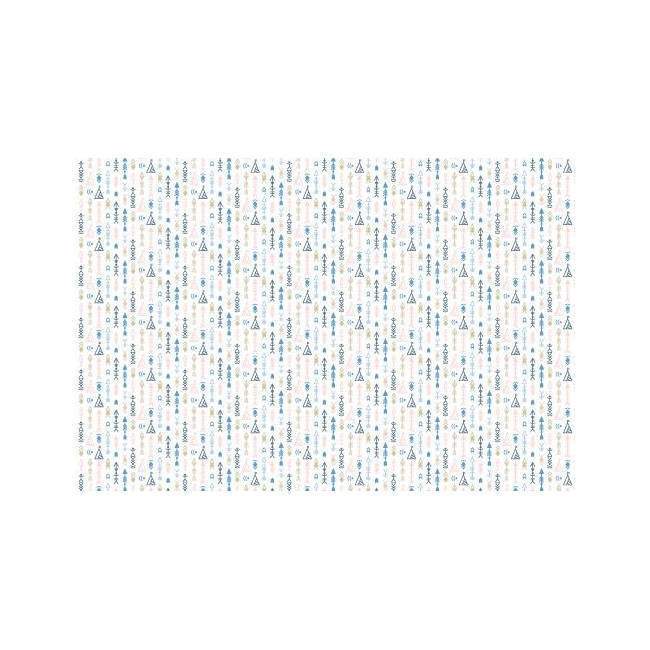 Wallpaper Tribal arrows, blue pink green pattern