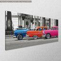Canvas print Havana cars, side