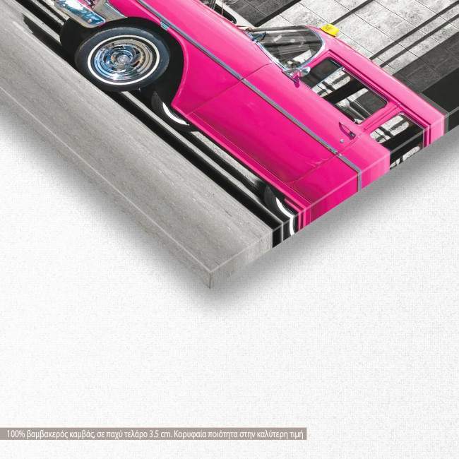 Canvas print Havana cars, detail