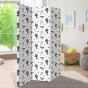 Room divider Rocket and stars