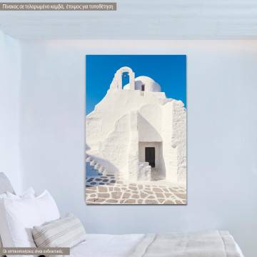 Canvas print Mykonos Paparoprtiani
