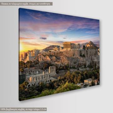 Canvas print Parthenon view 2