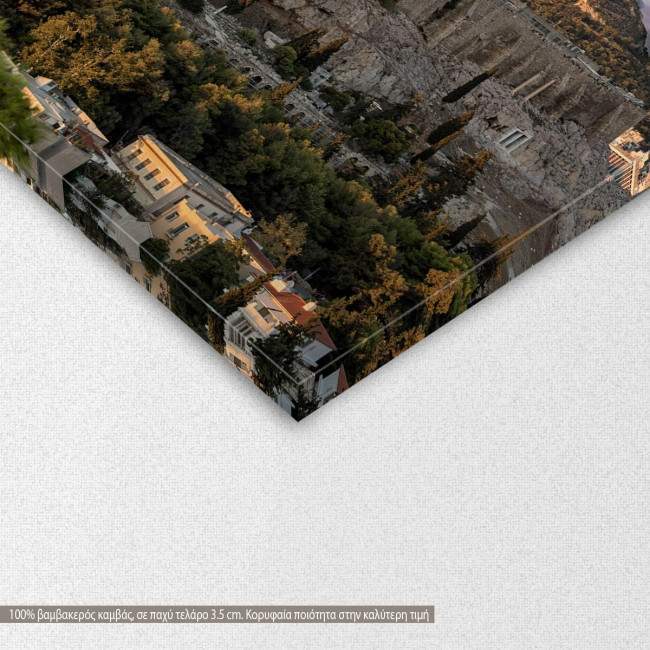 Πίνακας σε καμβά, Παρθενώνας, Parthenon view, γωνία