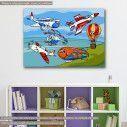Kids canvas print Funny planes and aircraft