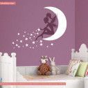 Wall stickers Fairy at moon