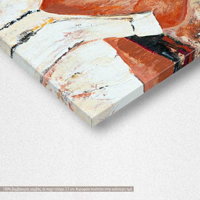 Canvas print Red head II, detail