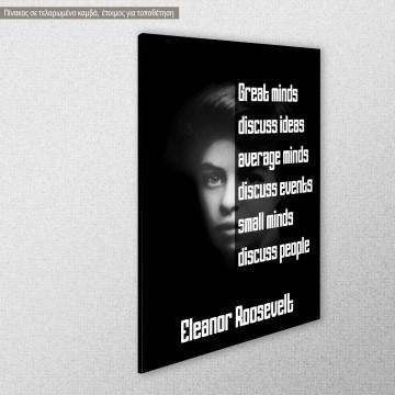 Canvas print A journey of a thousand miles Black & White View 1 2